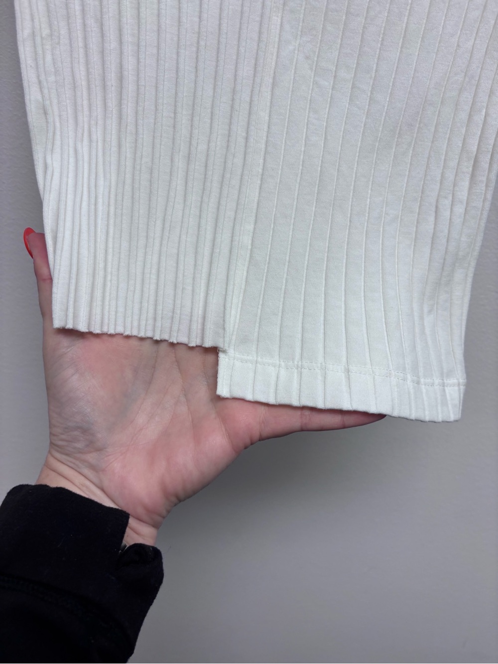 Helmut Lang Luxe Pima Ribbed Top - Picture 10 of 13